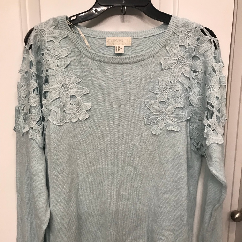 Baby Blue Lightweight Sweater